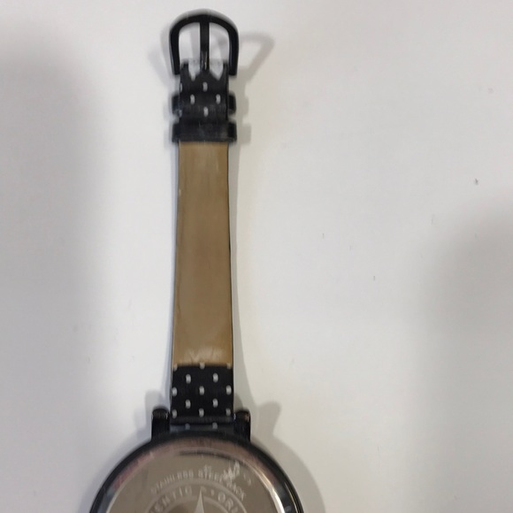 Disney park Minnie mouse watch black white bow tie - Picture 7 of 8